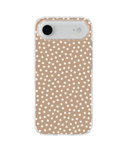 Chestnut Dots Clear Case Insert