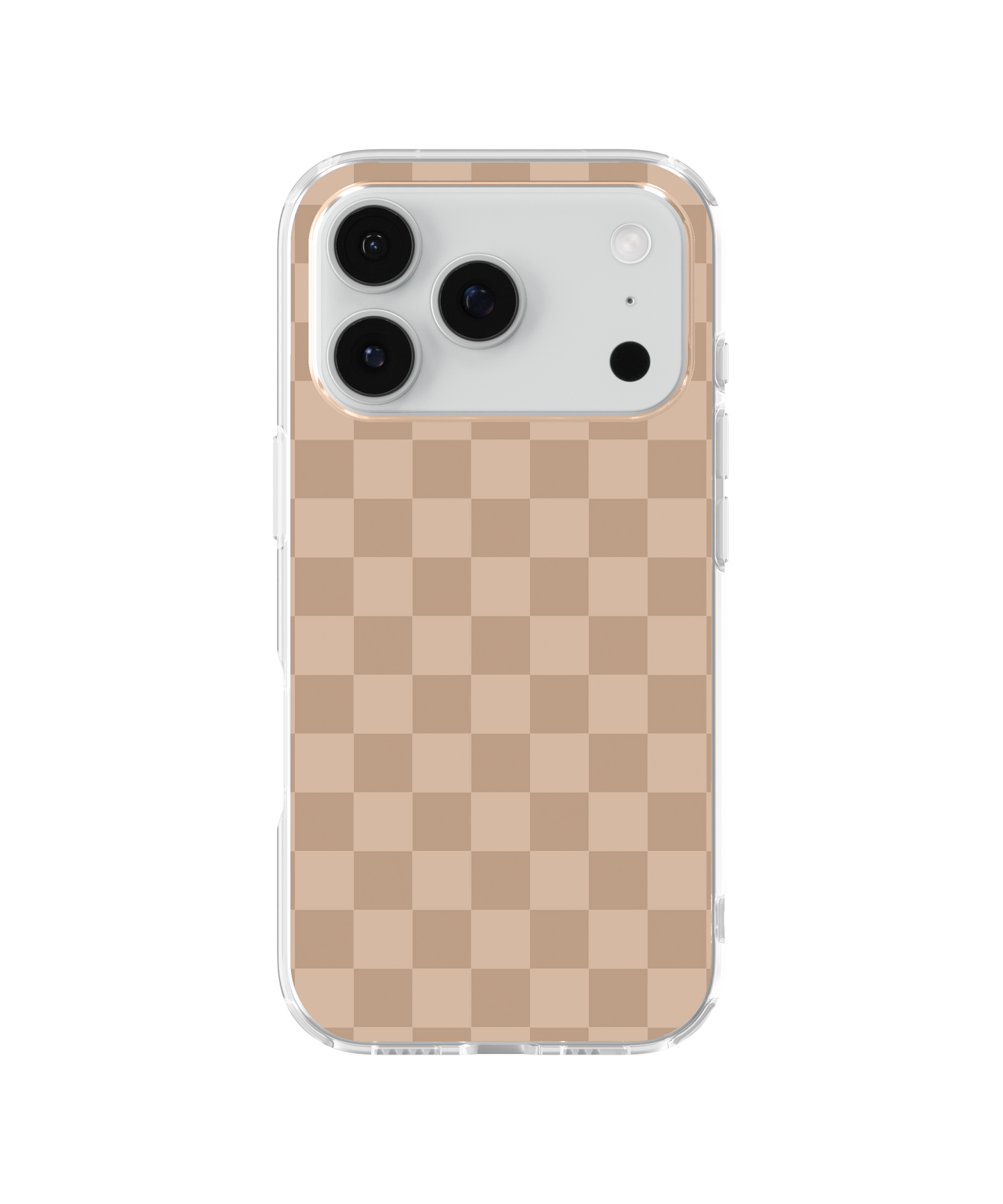 Chestnut Checkers Clear Case Insert