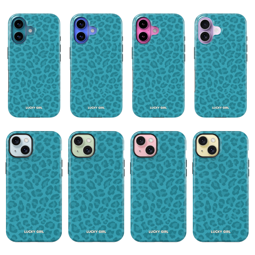 Mermaid Jewel Leopard Phone Case