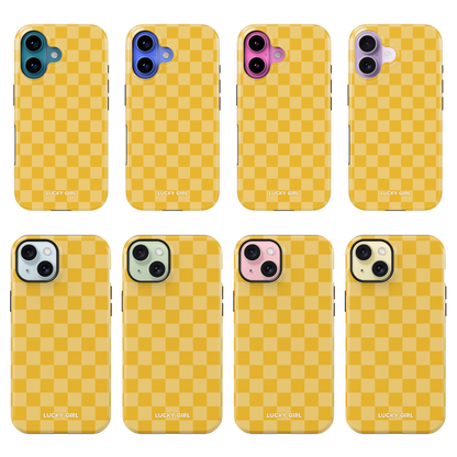 Sunny Checkers Phone Case