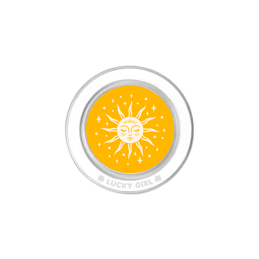Creamsicle Sun II Phone Grip Insert