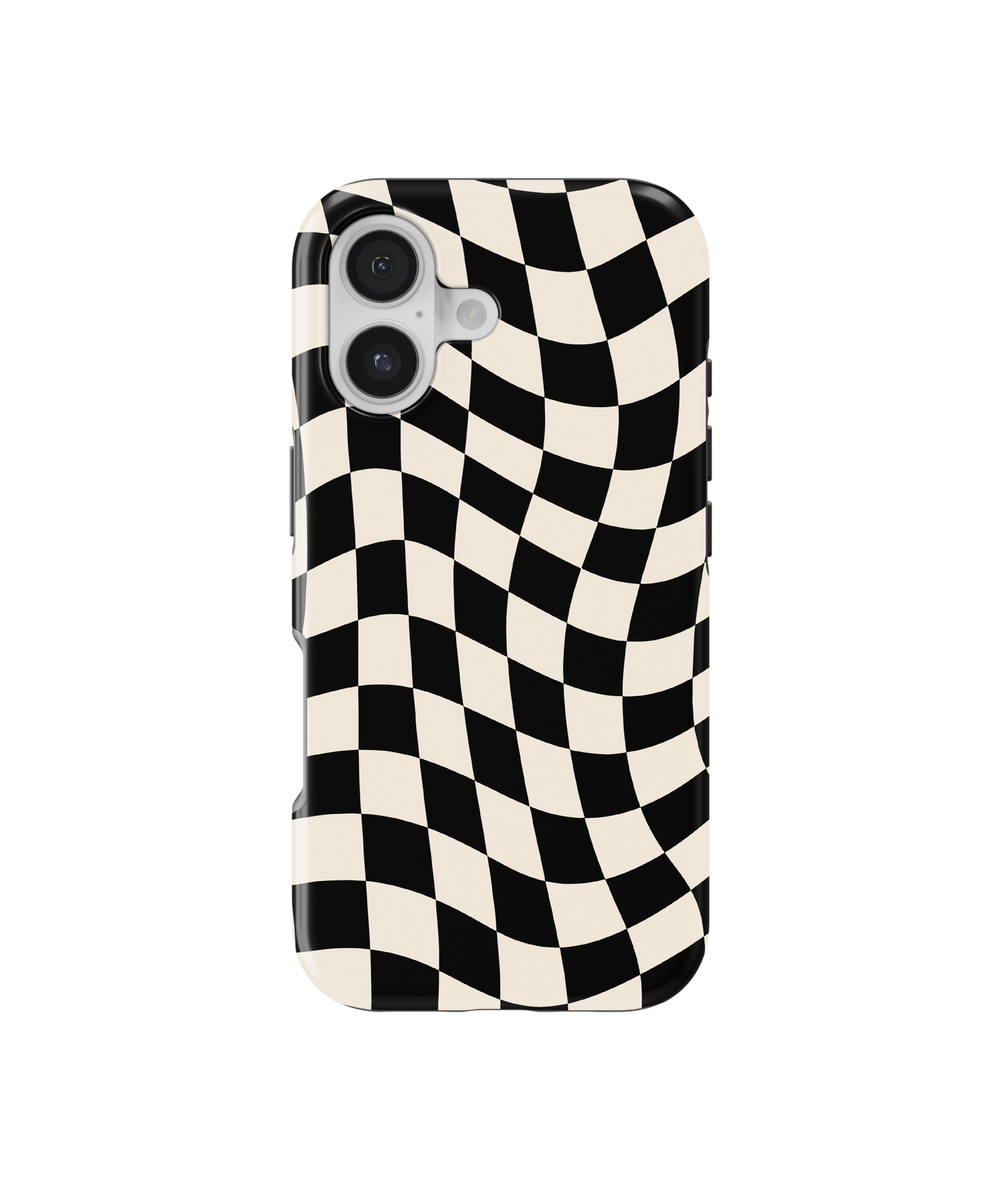 Onyx Wavy Checkers II MagSafe Phone Case
