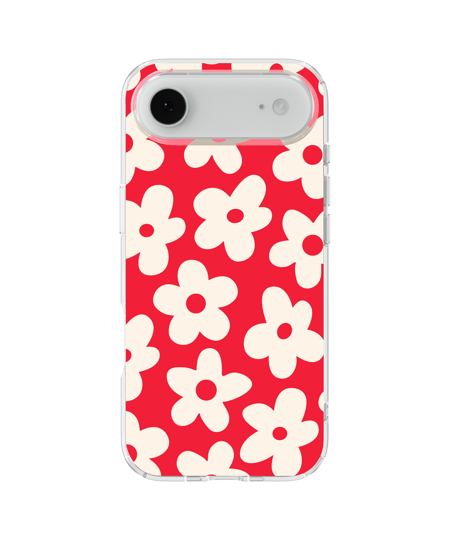 Vermillion Big Blooms Clear Case Insert