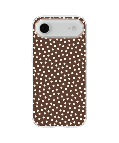 Espresso Dots Clear Case Insert