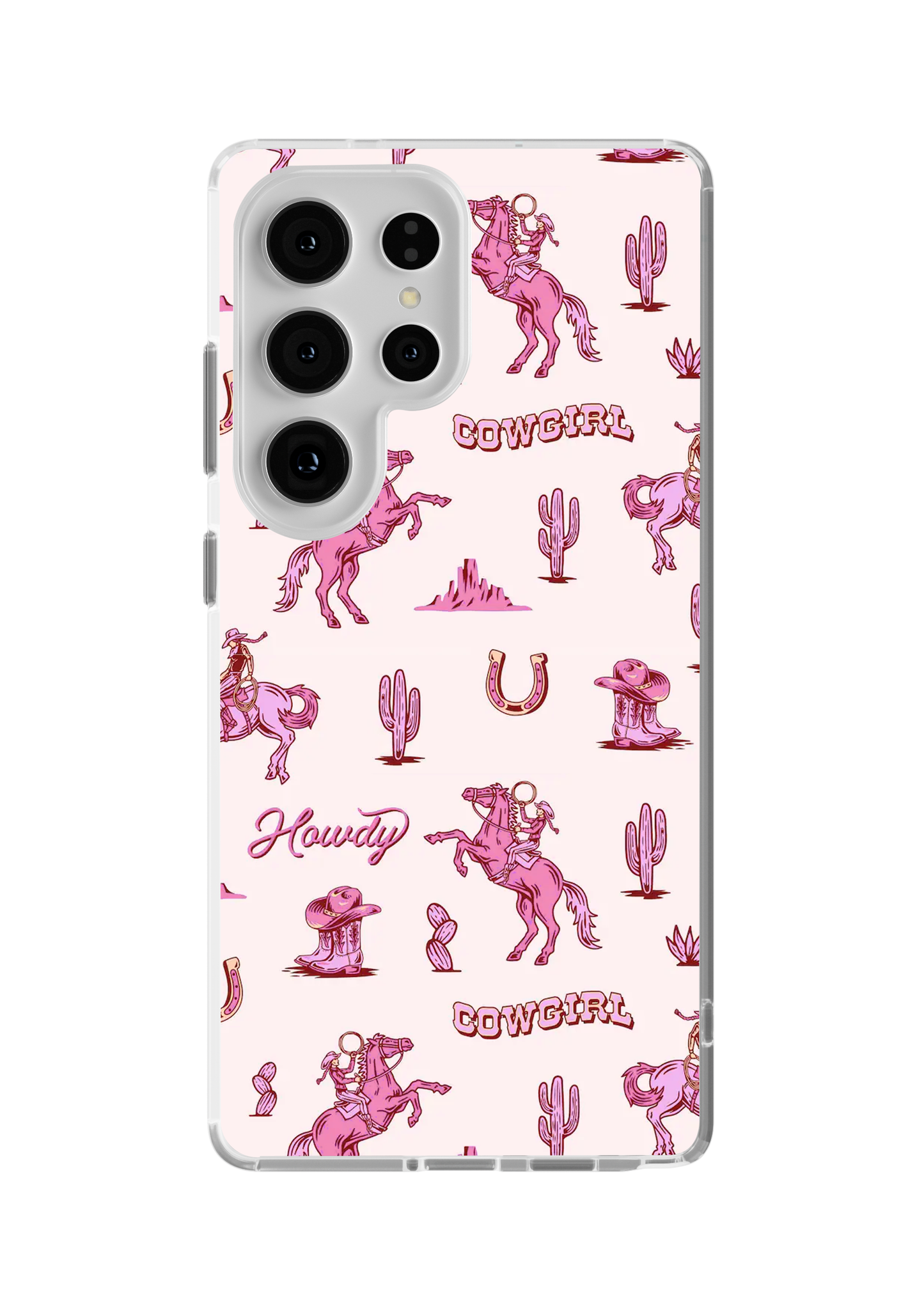 Classic Cowgirl Clear Case Insert