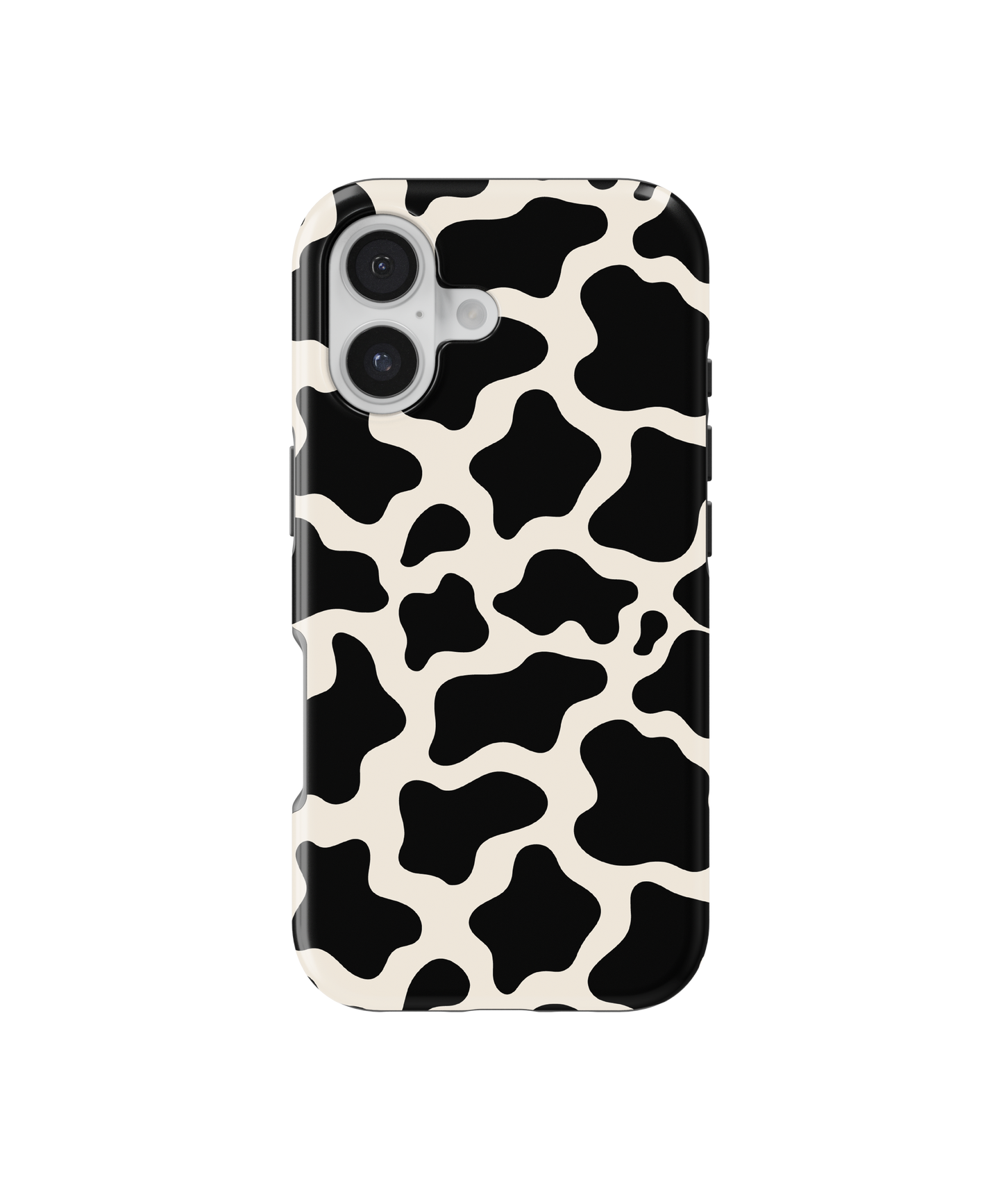 Onyx Cow Print MagSafe Phone Case