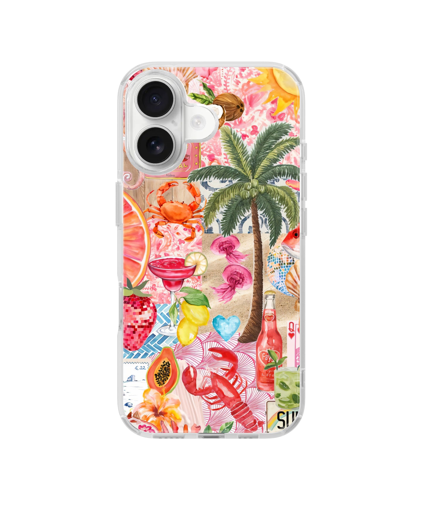 Palm Party Clear Case Insert