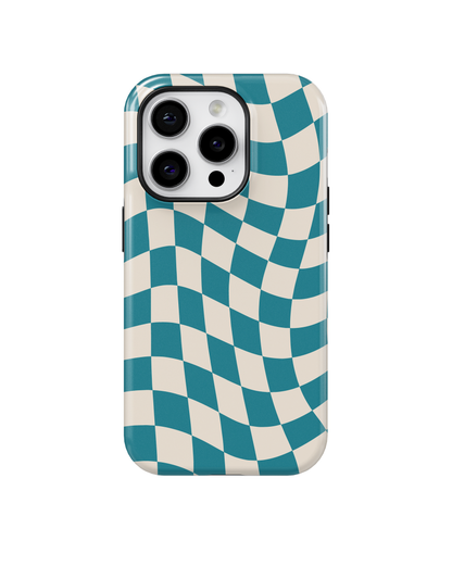 Mermaid Jewel Wavy Checkers II MagSafe Phone Case