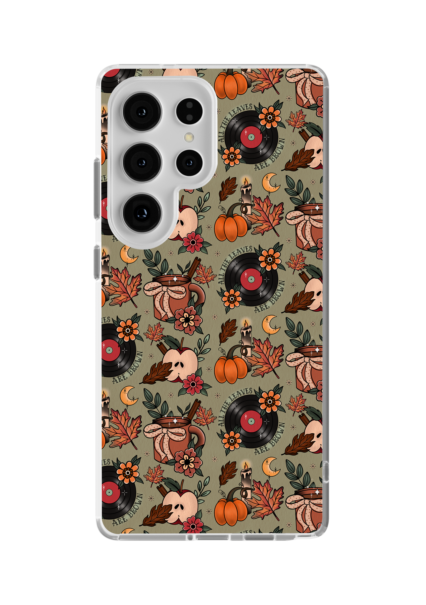 Autumn Ink Clear Case Insert