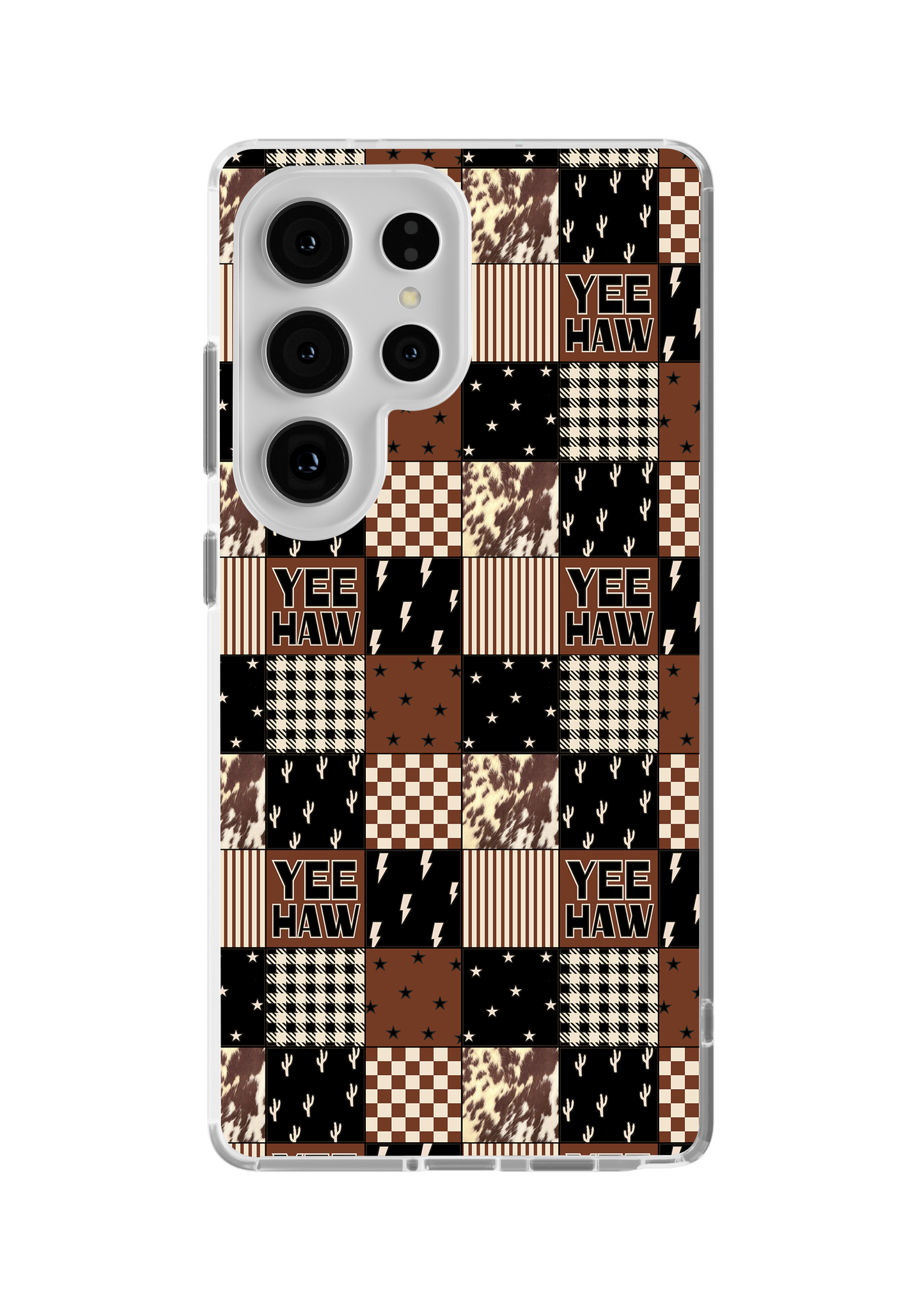Yeehaw Check Clear Case Insert