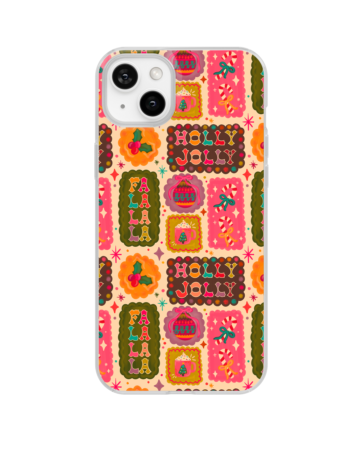 Christmas Cheer Clear Case Insert