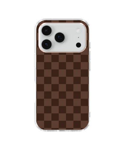 Espresso Checkers Clear Case Insert