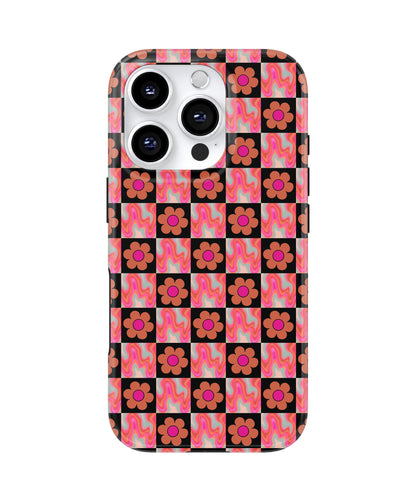 Trippy Tiles MagSafe Phone Case