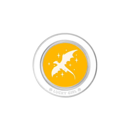 Creamsicle Dragon II Phone Grip Insert