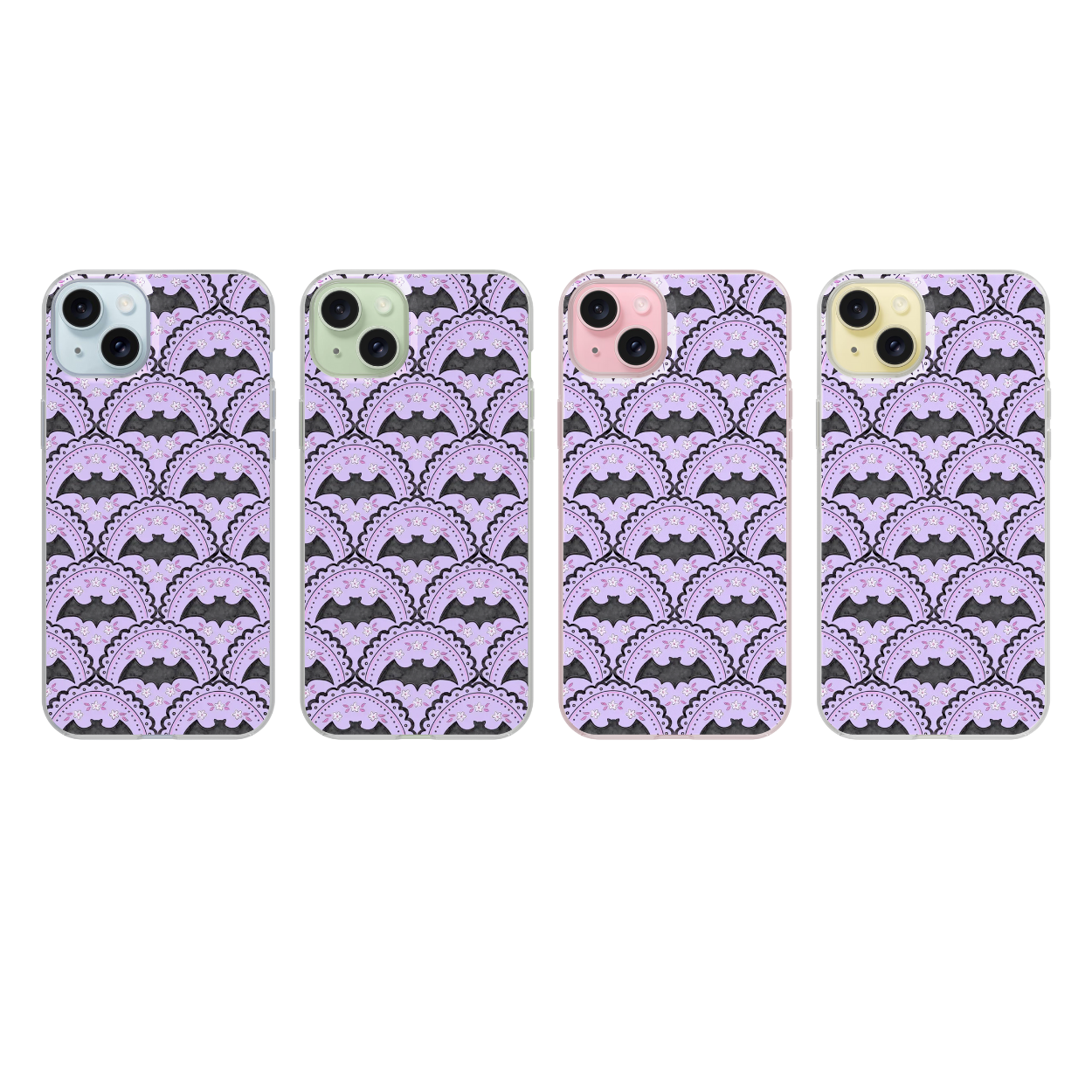 Bat Babe Clear Case Insert