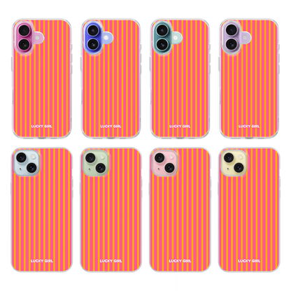 Sherbet Stripes Clear Case Insert