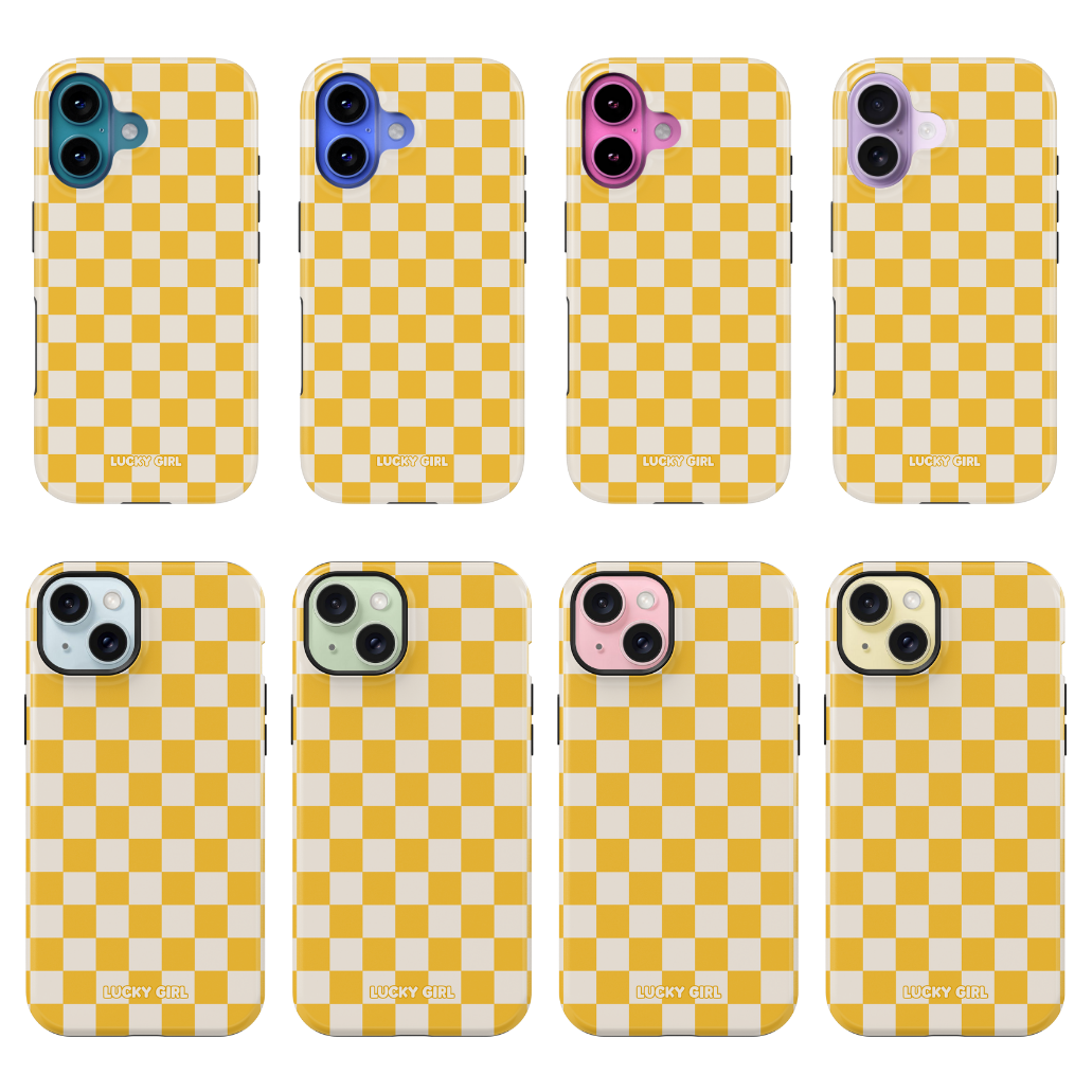 Sunny Checkers II Phone Case