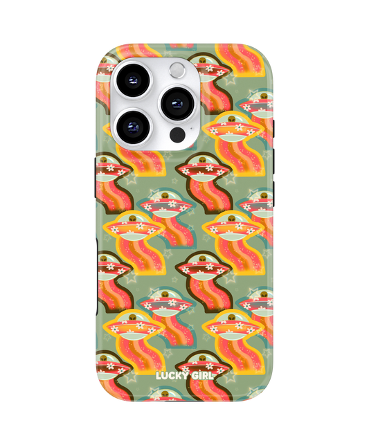 Outta This World (Teal) Phone Case