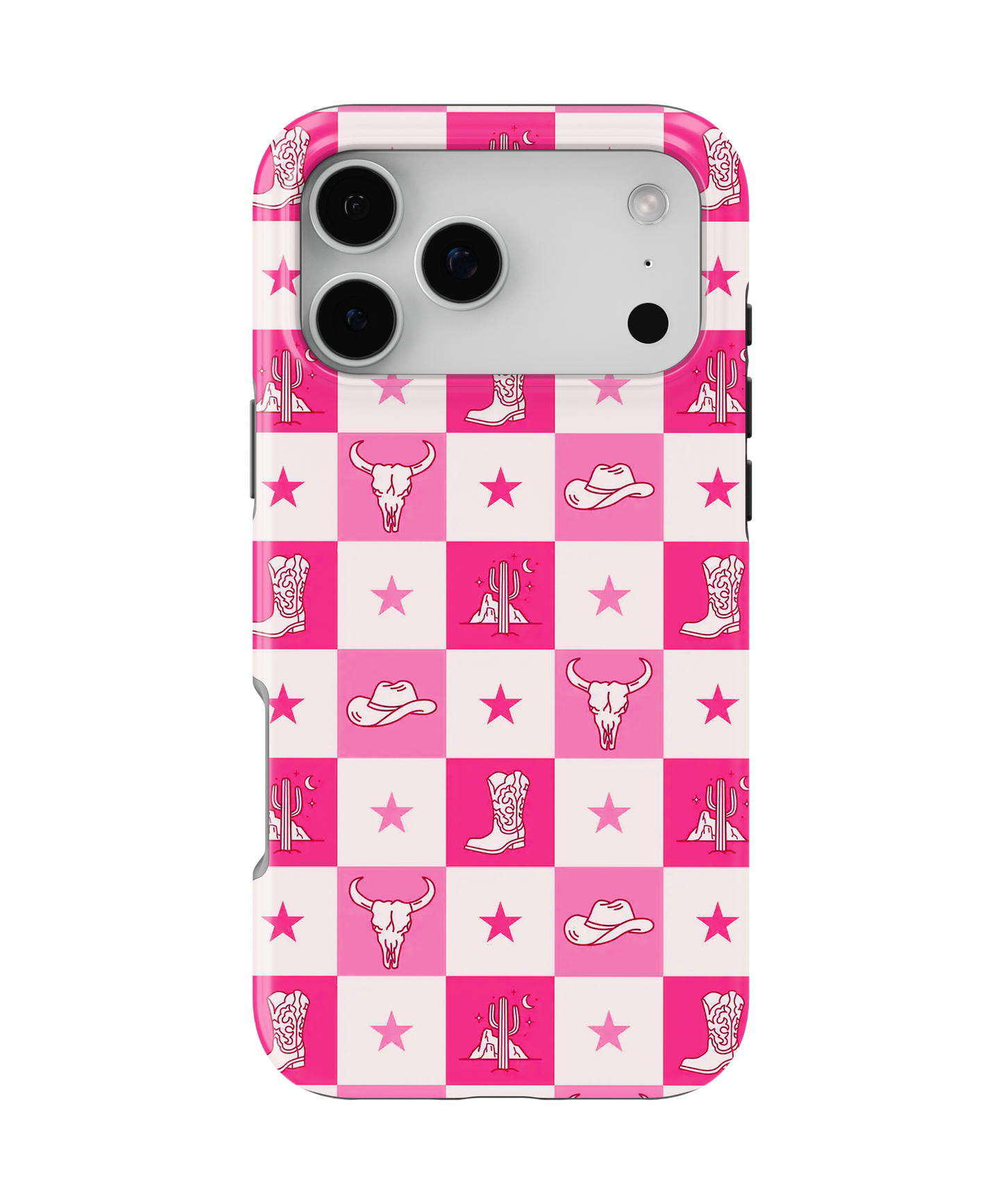 Cowgirl Check MagSafe Phone Case