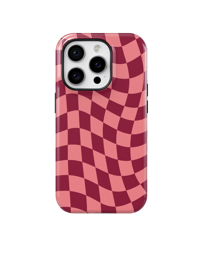 Love Wavy Checkers MagSafe Phone Case