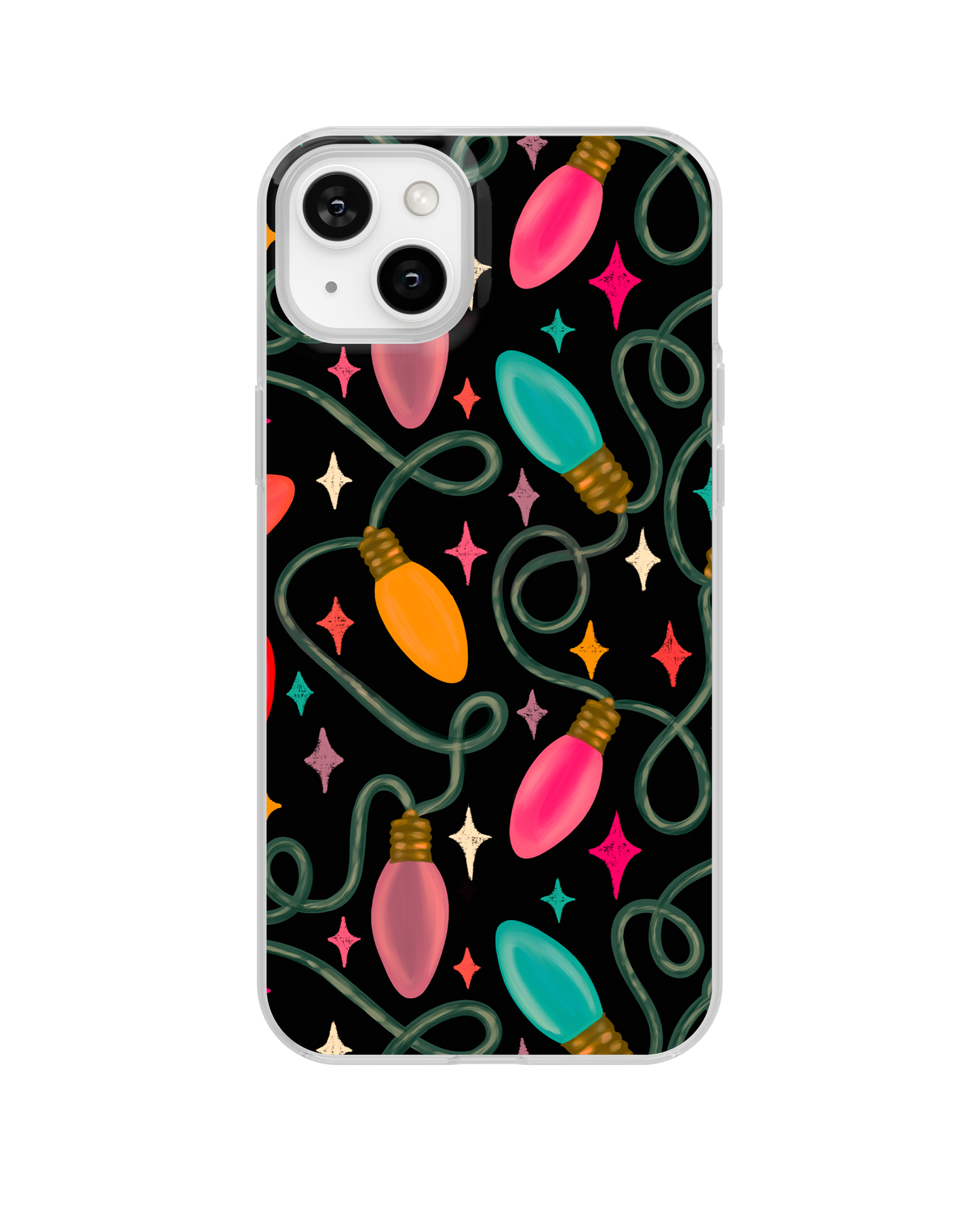 Twinkling Lights Clear Case Insert