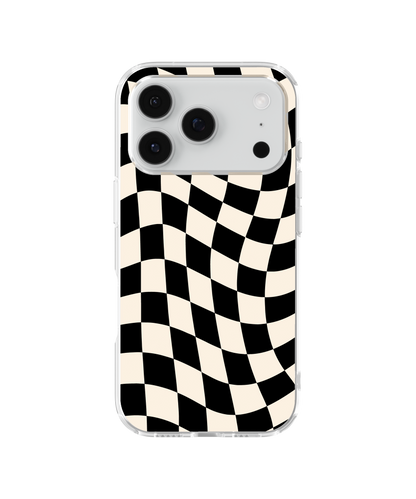 Onyx Wavy Checkers II Clear Case Insert