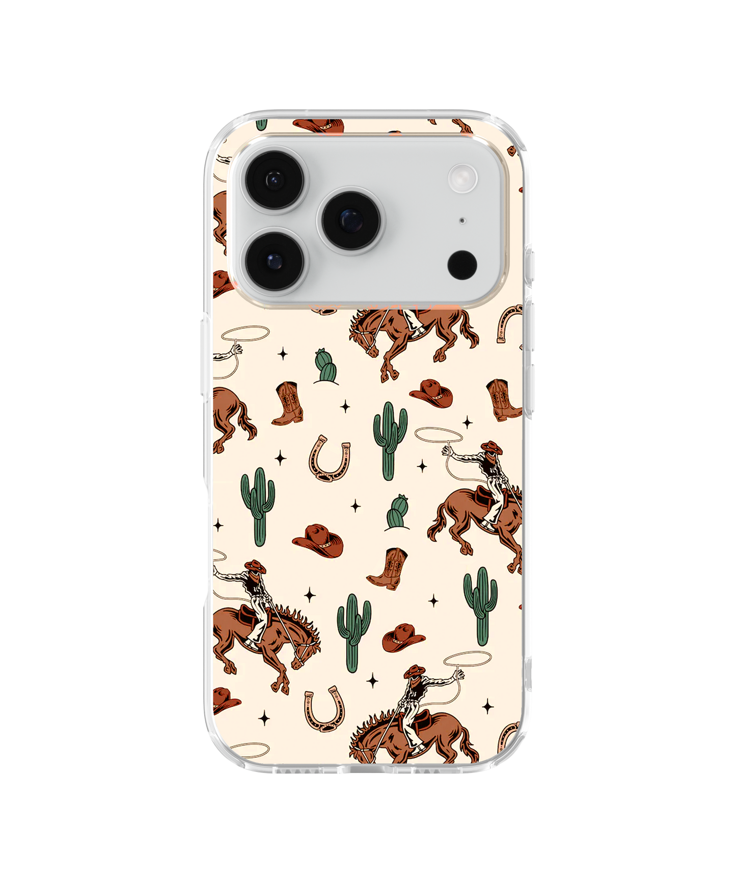 Classic Cowboy Clear Case Insert