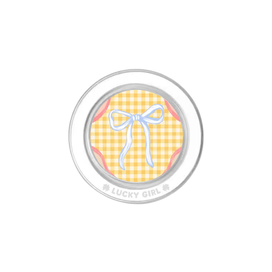 Gingham Grove Phone Grip Insert