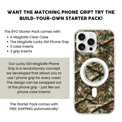 Camouflage Clear Case Insert