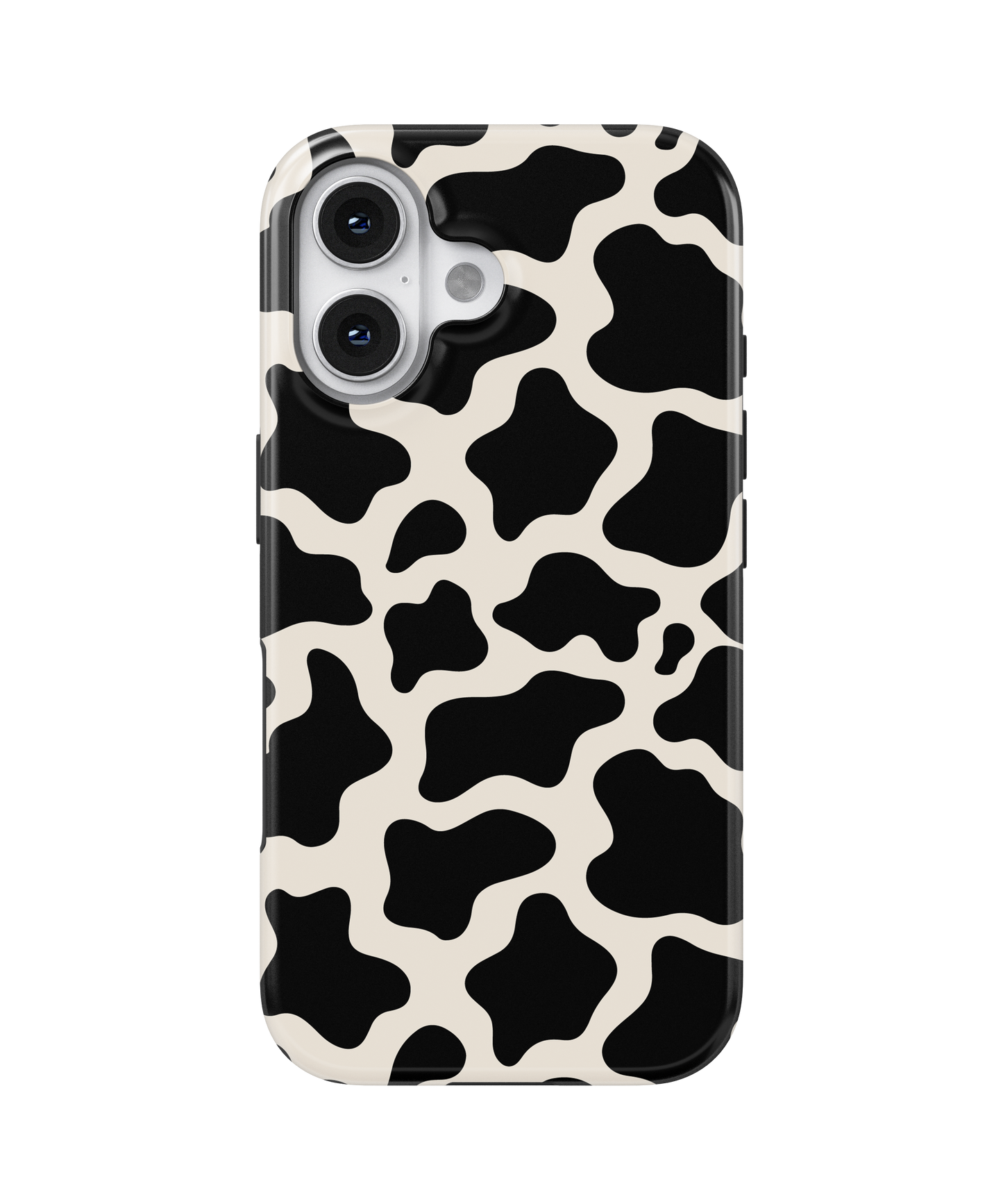 Onyx Cow Print MagSafe Phone Case