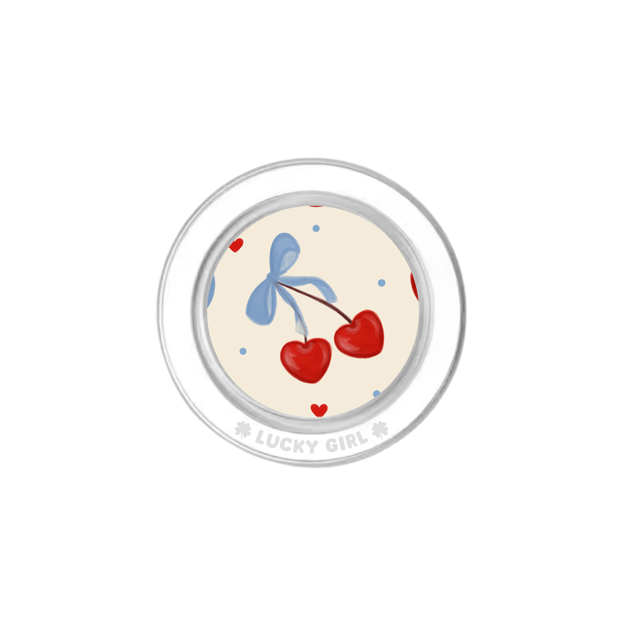 Cherry Cute Phone Grip Insert