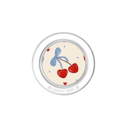Cherry Cute Phone Grip Insert