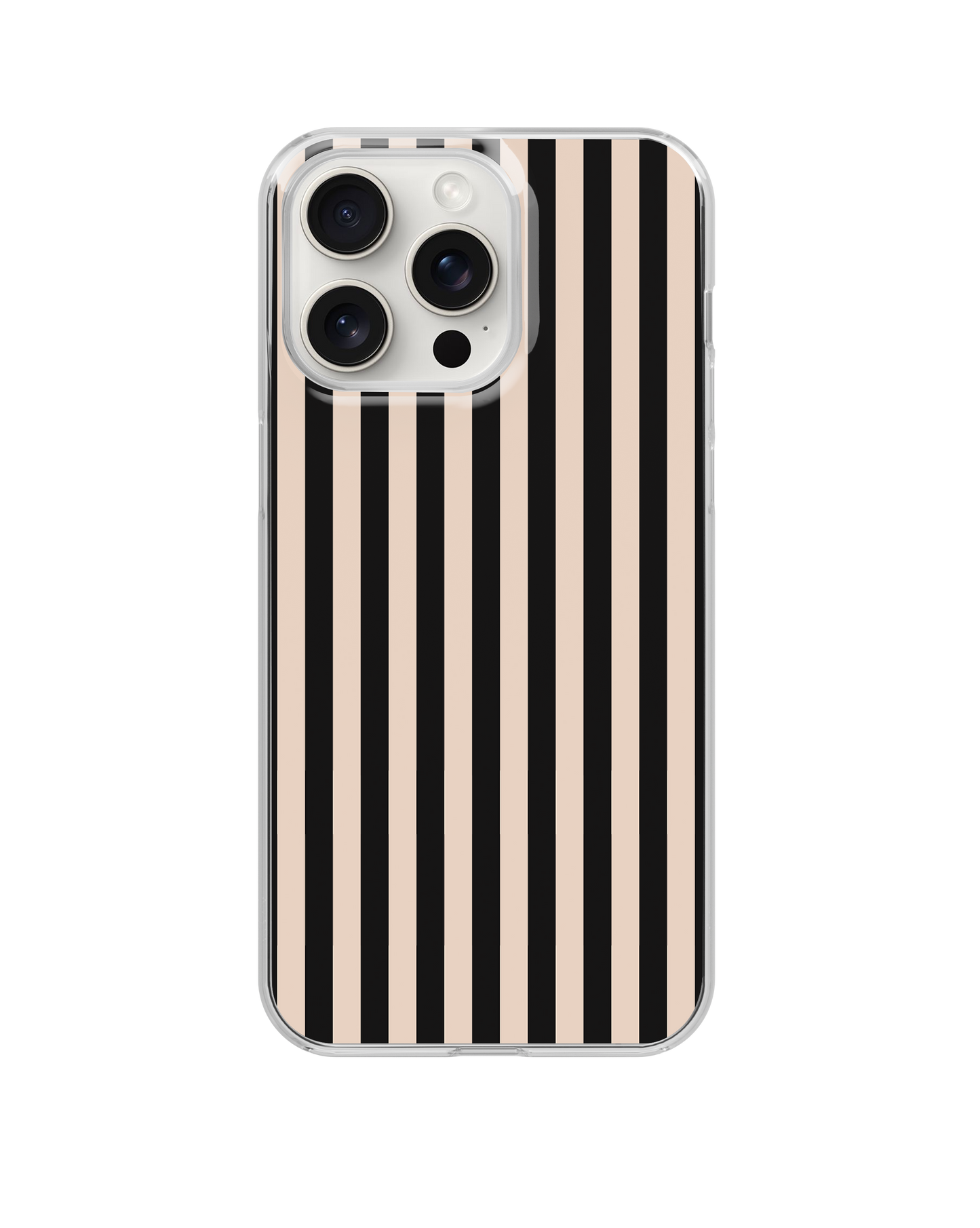 Tuxedo Stripes Clear Case Insert