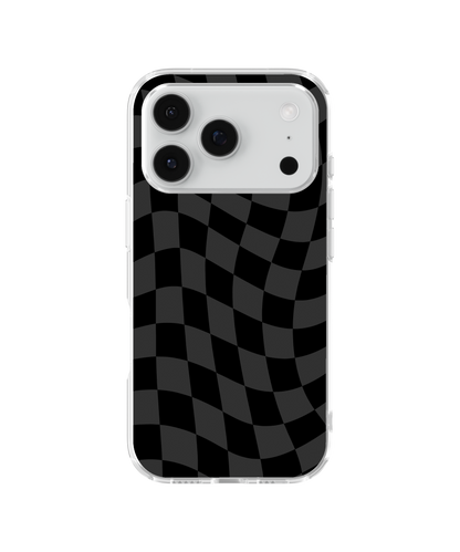 Onyx Wavy Checkers Clear Case Insert