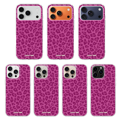 Velvet Leopard Clear Case Insert