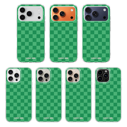 Emerald City Checkers Clear Case Insert