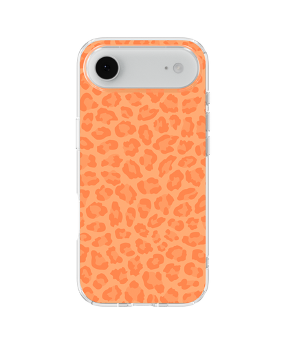 Tangerine Leopard Clear Case Insert