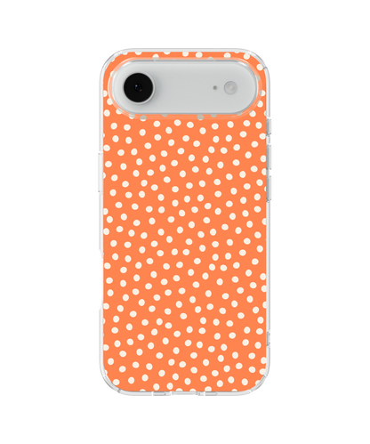 Tangerine Dots Clear Case Insert