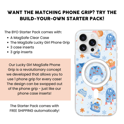 Winter Warmth Clear Case Insert