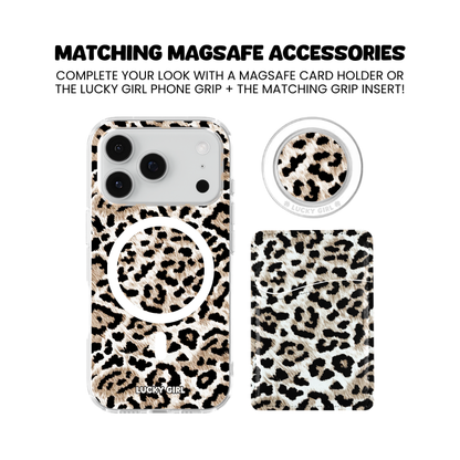Wild Leopard Clear Case Insert