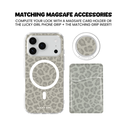 River Rock Leopard Clear Case Insert