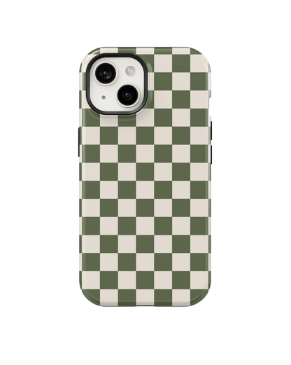 Moss Checkers II MagSafe Phone Case