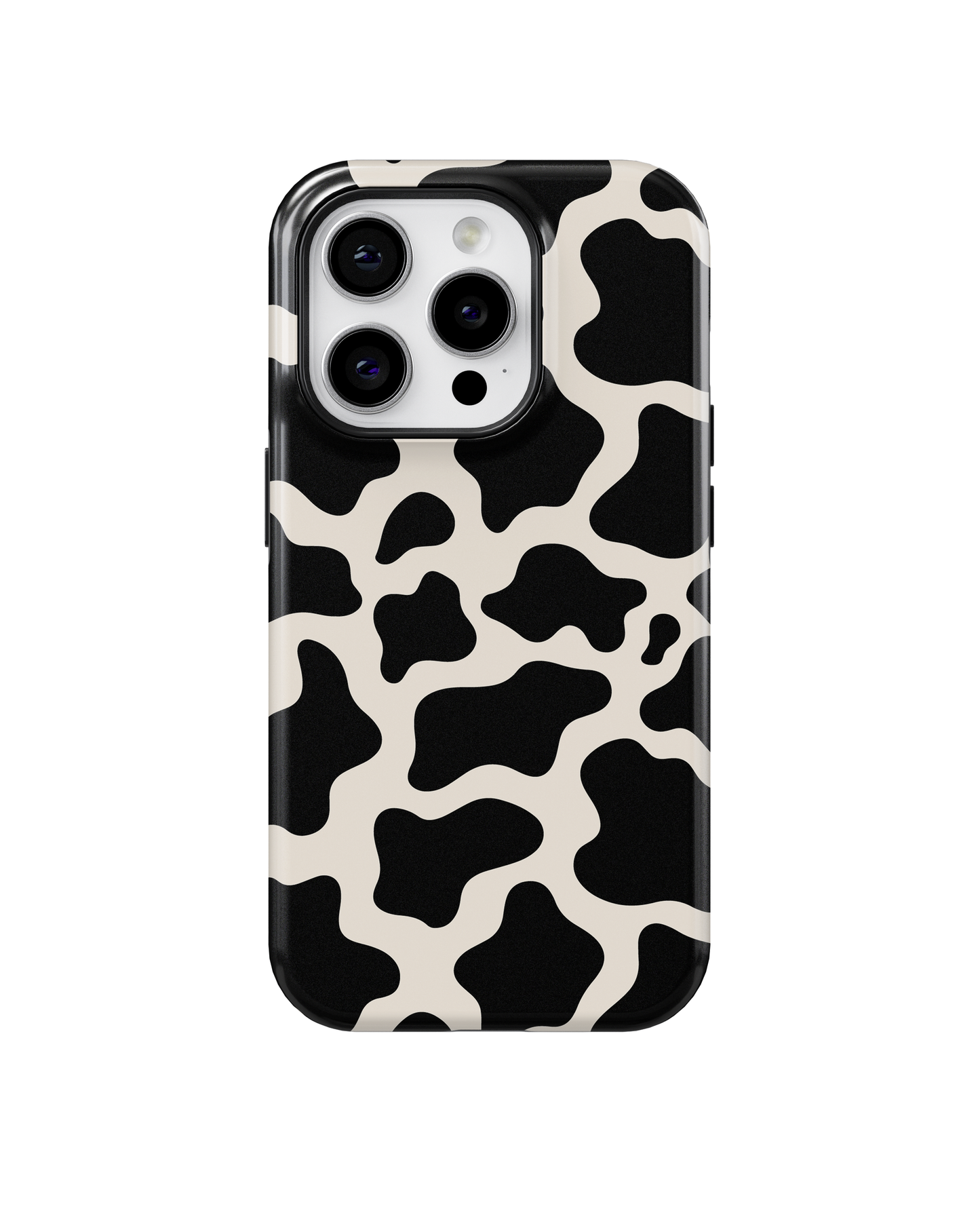 Onyx Cow Print MagSafe Phone Case