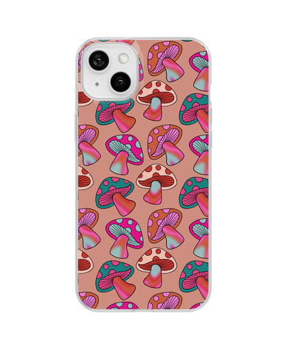 Magic Mushrooms Clear Case Insert