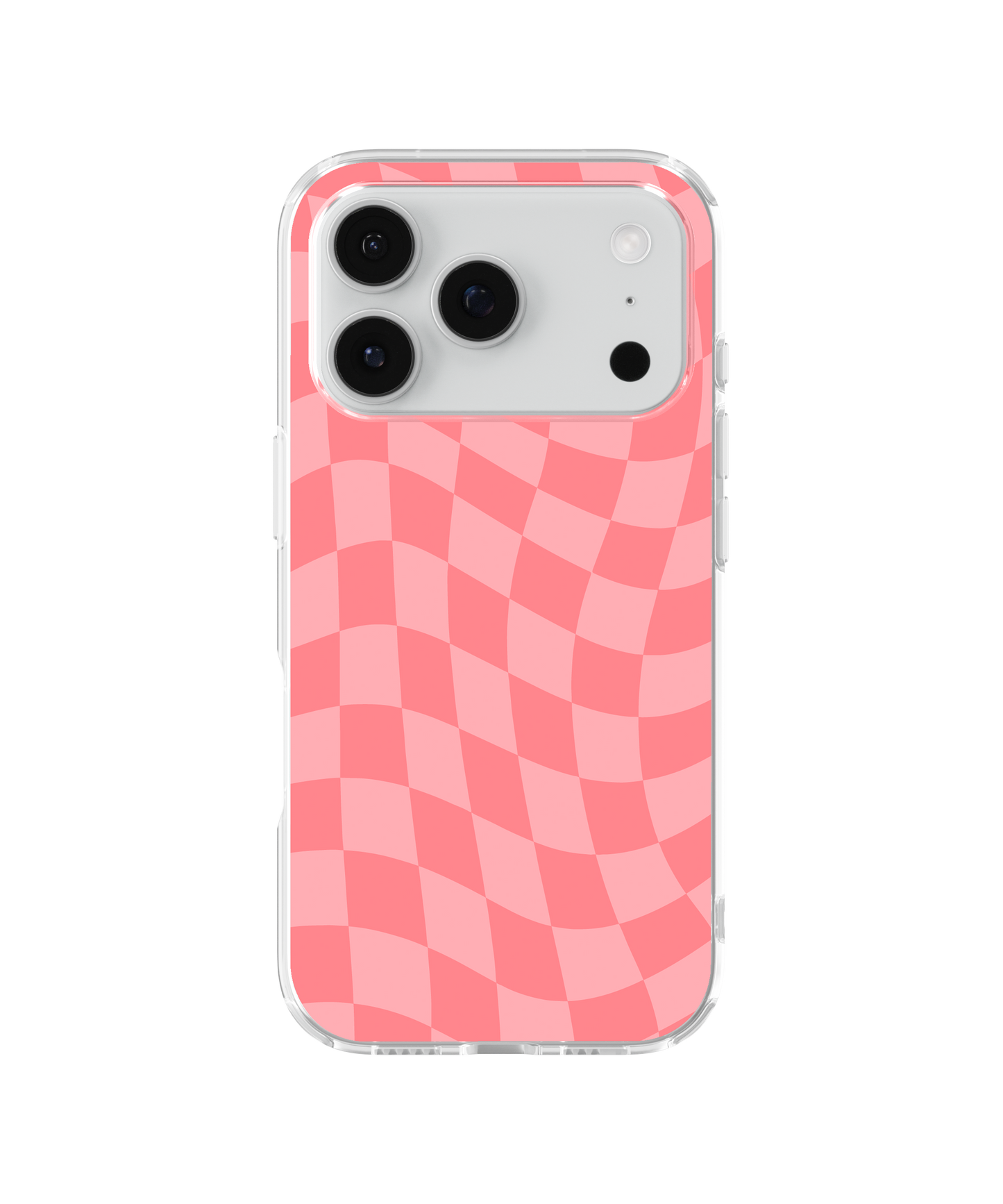 Rose All Day Wavy Checkers Clear Case Insert