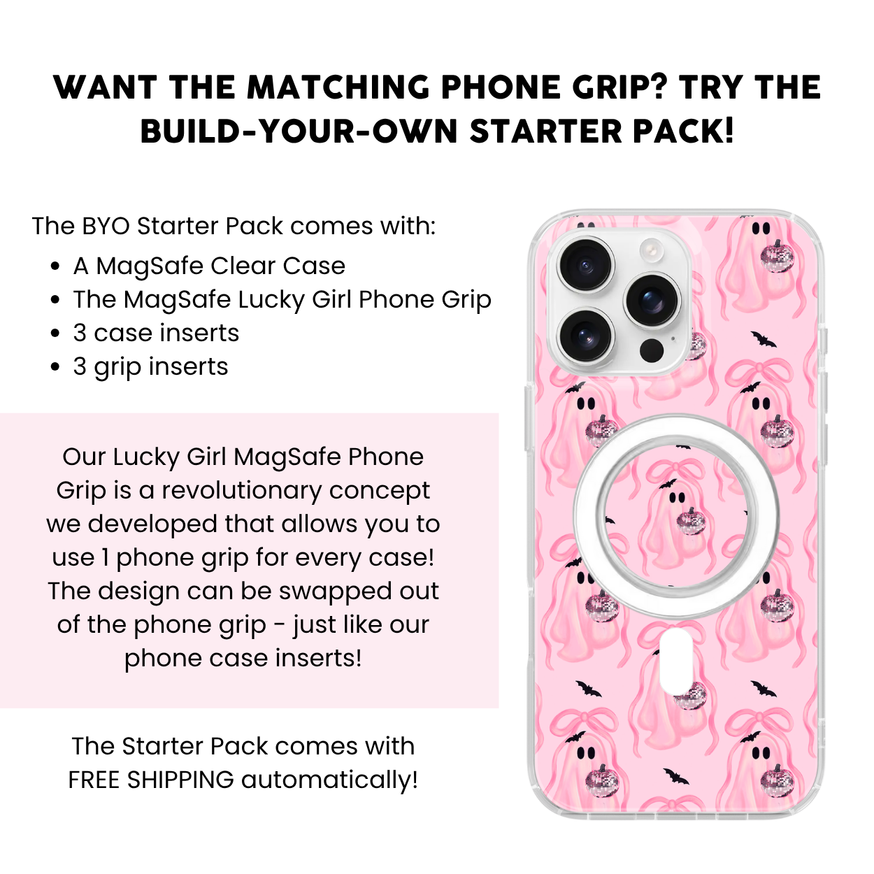 Boogie Boo Clear Case Insert