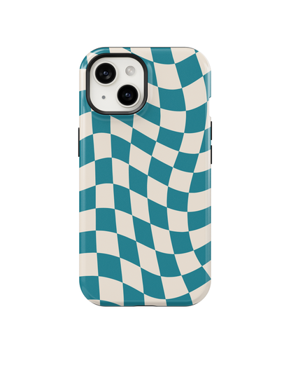 Mermaid Jewel Wavy Checkers II MagSafe Phone Case