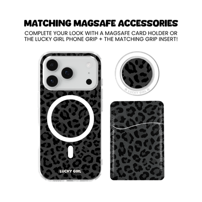 Onyx Leopard Clear Case Insert