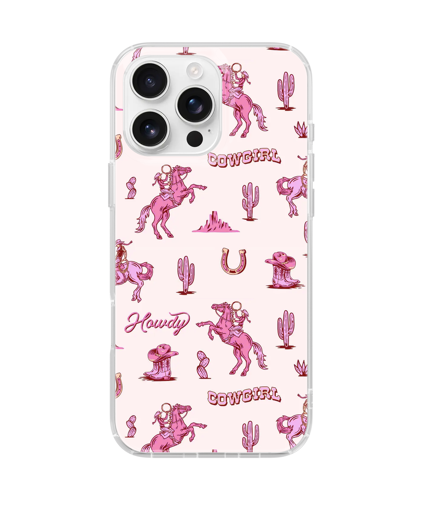 Classic Cowgirl Clear Case Insert