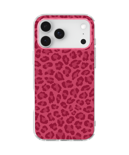 Black Cherry Leopard Clear Case Insert